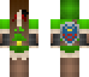 ben drowned girl - brown hair