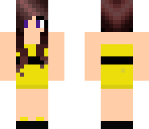 pretty yellow girl