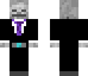 skeleton in tuxedo