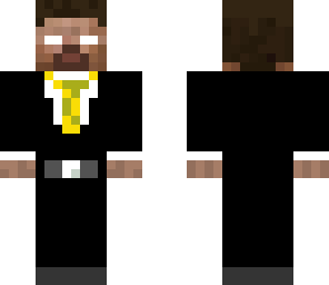 herobrine in tuxedo