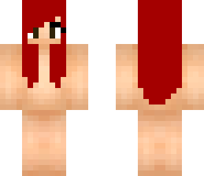 redhead girl skin base