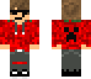 red dude in glasses