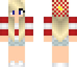 checkerboard barette girl