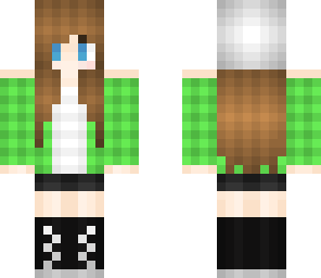 first teen girl skin