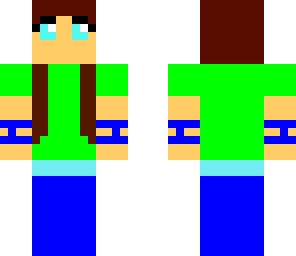 neon green girl