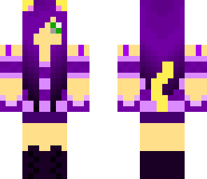 purple catgirl