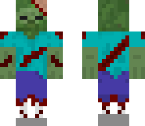injured zombie