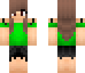 green gamer girl