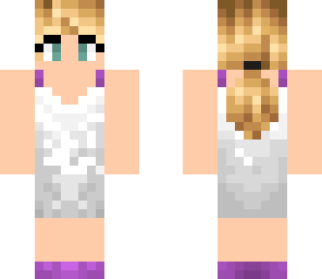 white dress