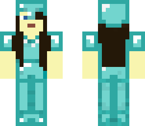 steve girl in diamond set