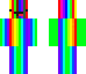 rainbow derp face