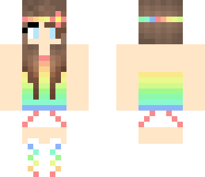 rainbow girl