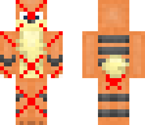 battle damaged growlithe