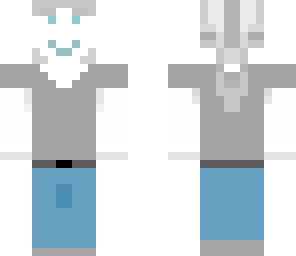 albinos bleu