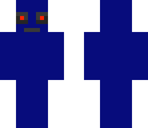 blue creepy guy