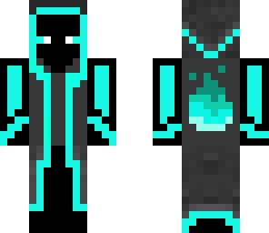 cyan ender mage warrior