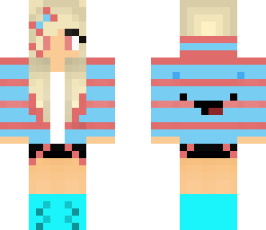 blue a nd pinck gaer girl 2