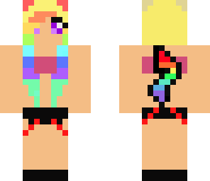 sexy rainbow pikachu