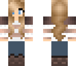 winter girl brown