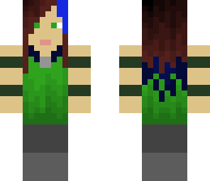 green girl
