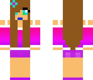 girly girl chick with flower and no boots