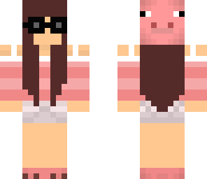 pig with glasses