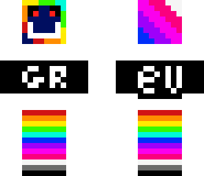 rainbow grev guy