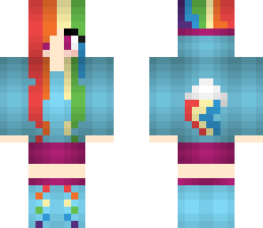 rainbow dash girl - my little pony girl