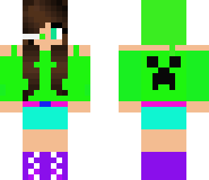 cute creeper girl