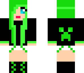 green creeper girl