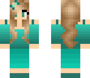 teal girl