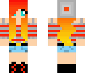 flame girl