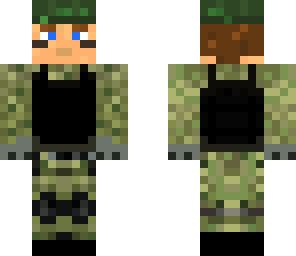 camo soldier