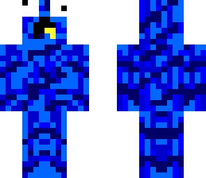 dark blue monster