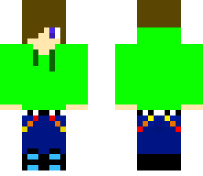 boy with brown hair and green jacket