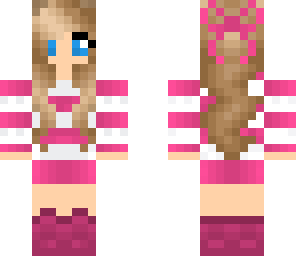 cute pink stripe dress