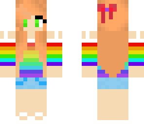 the rainbow girl