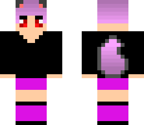 purple wolf boy