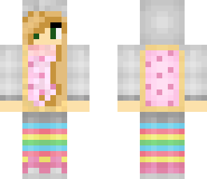 blonde nyan cat girl