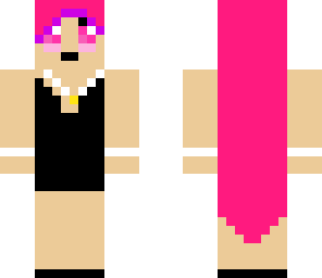 minecraftcutie's first fancy skin