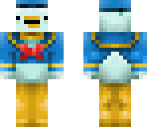 Derp Donald Duck Minecraft Skin