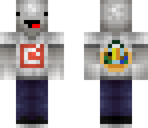 whale with mojang shirt