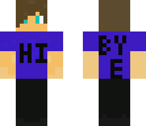 hi and bye boy