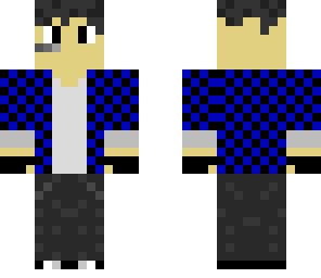 blue shirt