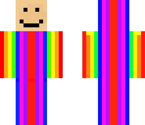 random rainbow dude