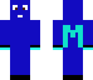 blue man