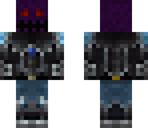 purple skeleton