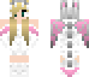 pink dragon girl