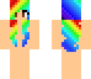 rainbow girl base