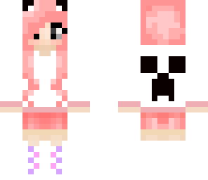 pink creeper girl